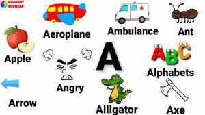 This video teaches the kids various words starting with each alphabet. B Letter Words In English Words Starting With B Letter B Words With Pictures Youtube