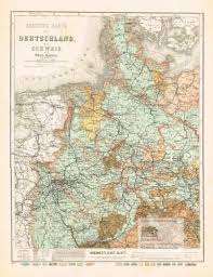 Oktober 1949 besteht aus einem originaltitel: Neueste Karte Von Deutschland Der Schweiz Und Ludwig Ravenstein 1838 1915 Buch Erstausgabe Kaufen A02ipljp01zzp