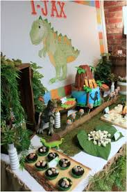 Dinosaur Birthday Party Dessert Table Dinosaur Theme Party Dinosaur Birthday Dinosaur Birthday Party