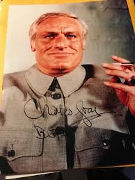 Charles Gray Autograph, Bond Villian, “Rocky Horror Picture Show”