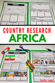 Country Research Project Africa Research Projects Research Poster Africa