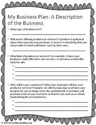 Lawn care business includes well trained team which is familiar with the completed tricks of taking care of the lawns and maintenance of its progress. Business Plan For Teens An Outline And Research Guide By Always Doin Something