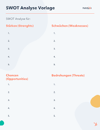 By going for a look in the info, this segment is important to demonstrate that the. So Fuhren Sie Eine Swot Analyse Durch Anleitung Inkl Vorlage