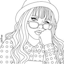 Download and print these cool for girls coloring pages for free. Cool Girl Coloring Page Coolcoloringpages