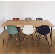 Table Metal Chene Table Sur Mesure Table Basic Table Pieds Epingle Harpon Legs Baazic Atelier 159 Table Ind Table Salle A Manger Table Metal Decoration Maison