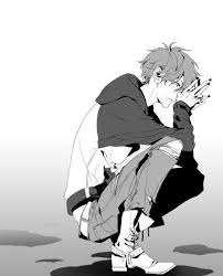 Black And White Anime Boy Pinterest Pin Em Arts