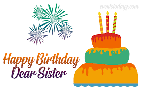 Awesome animated birthday quotes and happy birthday gifs to share on twitter, instagram, pinterest, facebook and many other social media platforms. Happy Birthday Sister Gif Animations With Wishes Greetings