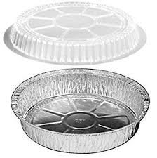 Handi Foil Of America 9 Round Foil Take Out Cake Pan W Clear Dome Lid 500 Pk Aluminum Containers Pack Of 500 Rev Aluminum Foil Pans Pan Sets Aluminum Foil