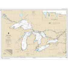 noaa chart great lakes lake champlain to lake of the woods 14500