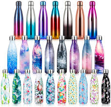 See more ideas about pet bottle, bottle, bottle design. Lalafancy Stainless Steel Water Bottle Insulated Double Walled Vacuum Flasks Drinks Bottle Keep 12 Hours Hot 24 Hours Cold Leak Proof Bpa Free 350 500 750ml Amazon Co Uk Sports Outdoors