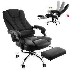 Computer Chair With Footrest