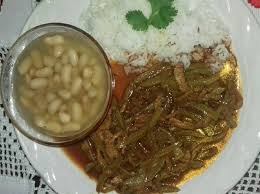 Bistec En Salsa Roja De Guajillo Bistec Con Nopales En Salsa Roja Receta De Esther Soto Receta Bistec En Salsa Salsa Roja Receta Salsa Roja