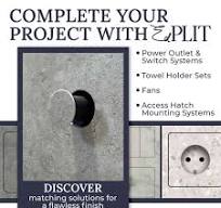 Hidden Toilet Flush Button M1 Edplit - Compatible with Geberit, AlcaPlast,  TECE, JomoTech, OLI, Viega, TOTO