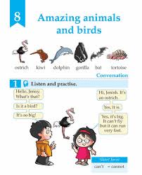 English Book Grade 1 Amazing Animals And Birds Learning English For Kids English Book Advanced English Vocabulary