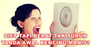 Penyakit diabetes mellitus atau lebih dikenali sebagai penyakit kencing manis merupakan sakit yang serius yang disebabkan paras gula dalam badan yang tinggi dan penyakit ini merupakan salah satu faktor utama terjadinya sakit jantung dan angin ahmar. Diet Tapi Berat Tak Turun Tanda Awal Kencing Manis