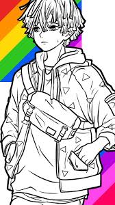 The series is published in english. Anime Coloring Book Zenitsu For Android Apk Download