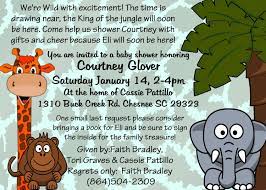 Jungle Themed Baby Shower Digital File Jungle Baby Shower Theme Baby Shower Baby Shower Themes