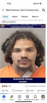 Constable deputies with Harris County Precinct 4 said Rodney Stubblefield,  24, was trying to forcefully have sexual intercourse with a woman as she  tried to push him away.