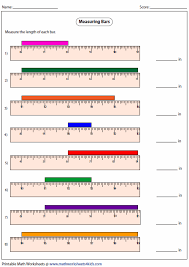 Measuring Length Worksheets