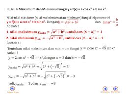 Maybe you would like to learn more about one of these? Contoh Soal Nilai Maksimum Dan Minimum Dalam Interval Contoh Soal Terbaru
