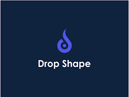 Drop Shape Logo Design Logo Design Typography Logo Logo