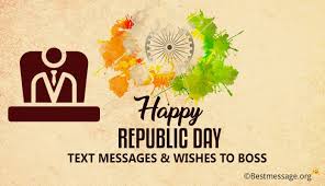 Indian flag for republic day 2018: Happy Republic Day Wishes To Boss 26 January Text Messages