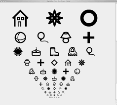 79 Right Children Eye Exam Chart