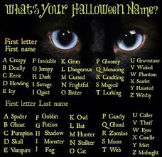 What S Your Halloween Name Halloween Names Funny Name Generator Funny Names