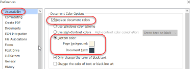 While you can change text color using the tag in html, this method is no longer supported in html5. Change Background And Text Color In Pdf Readers Aavtech
