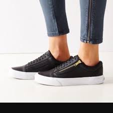 Black And Gold Vans Old Skool Vans Old Skool Zip Vans Vans Old Skool Sneakers