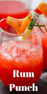 Here is another christmas drink with a little fruity flavor. Rum Punch Recipe Lemonsforlulu Com