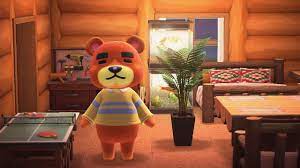Animal crossing (sometimes seen as animal crossing: Animal Crossing New Horizons House Tour Teddy Villager Youtube