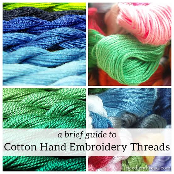 A Brief Guide to Cotton Hand Embroidery Threads – NeedlenThread.com