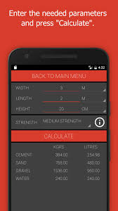 The following calculator will find mean, mode, median, lower and. Concrete Mix Calculator For Android Apk Download