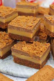 Biscoff Millionaires Traybake Jane S Patisserie Tray Bake Recipes Tray Bakes Homemade Caramel