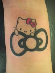 It is so much popular from then and used in every possible way from animated series to cartoons, toys, nail art. Outline Black Hello Kitty Tattoo Tattoo Design