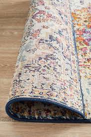 Such carpets on the floor differ in brightness. Evoke Carnival White Urban Rugs