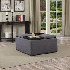 Take a look below to learn how to use ottomans for coffee tables. Simpli Home Avalon Coffee Table Storage Ottoman Sears Marketplace
