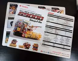 ต วอย างงานแผ นแค ตตาล อกส นค า รถเก ยวข าว ร น ไอ หน มไวไฟ s9000 all new pro เคล อบ พ มพ ส