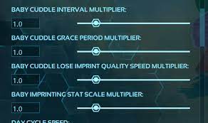 Baby Imprinting Won T Change When I Tweak The Settings Grown Before 1st Care Dedicated Server Discussions Ark Official Community Forums