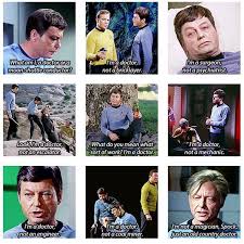Sarah On Instagram This Is A Big Ship I M Just A Country Doctor Dr Leonard Mccoy Startrek Startrektos Star Trek Meme Leonard Mccoy Star Trek Tos