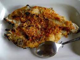 Ikan Batu Belah Bakar Bumbu Rica