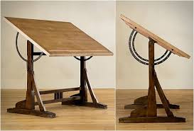 1920s French Drafting Table Antique Drafting Table Vintage Furniture Drafting Table