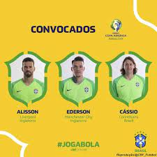 A convocação manteve o grupo selecionado por tite para a disputa das últimas duas partidas das. Confira A Lista De Convocados Da Selecao Brasileira Para Disputar A Copa America 2019 Blog Do Guara