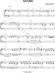 Steven Universe Peace And Love On The Planet Earth Guitar Chords Print And Download Saturn Sheet Music By Sleeping At Last Sheet Music Arranged For Piano Vocal Chords And Singer Sleeping At Last Sheet Music At Last Lyrics