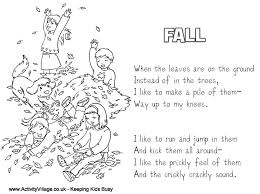 Enjoy Teaching English Fall Poems Autumn Poems Poetry For Kids Kids Poems