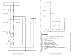 Rangkaian star delta adalah rangkaian stater device yang berfungsi untuk mengurangi lonjakan arus starting yang tinggi atau bisa disebut inrush current. Wye Delta Starter Buku Sakti Taufiq Sabirin