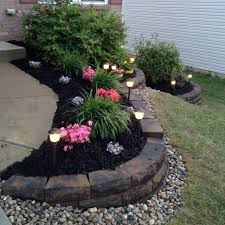 Pretty cool idea for making over a simple outdoor aluminum chair. Spring Landscaping Ideas With Mulch And Stone New England Recycling