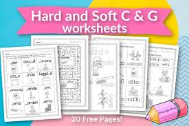 hard and soft c g worksheets free word work