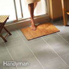 How To Install Ceramic Tile Floor In The Bathroom Ceramic Floor Tiles Small Bathroom Tiles Flooring
